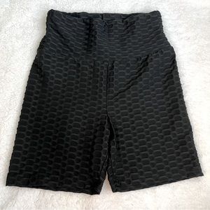 SHEIN Honeycomb Biker Shorts